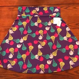 3XL Purple Paratrooper LuLaRoe Azure Skirt